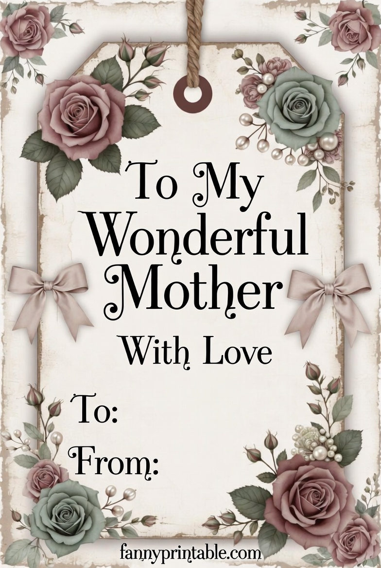 Free Mother's Day Gift Tag Printable (1)