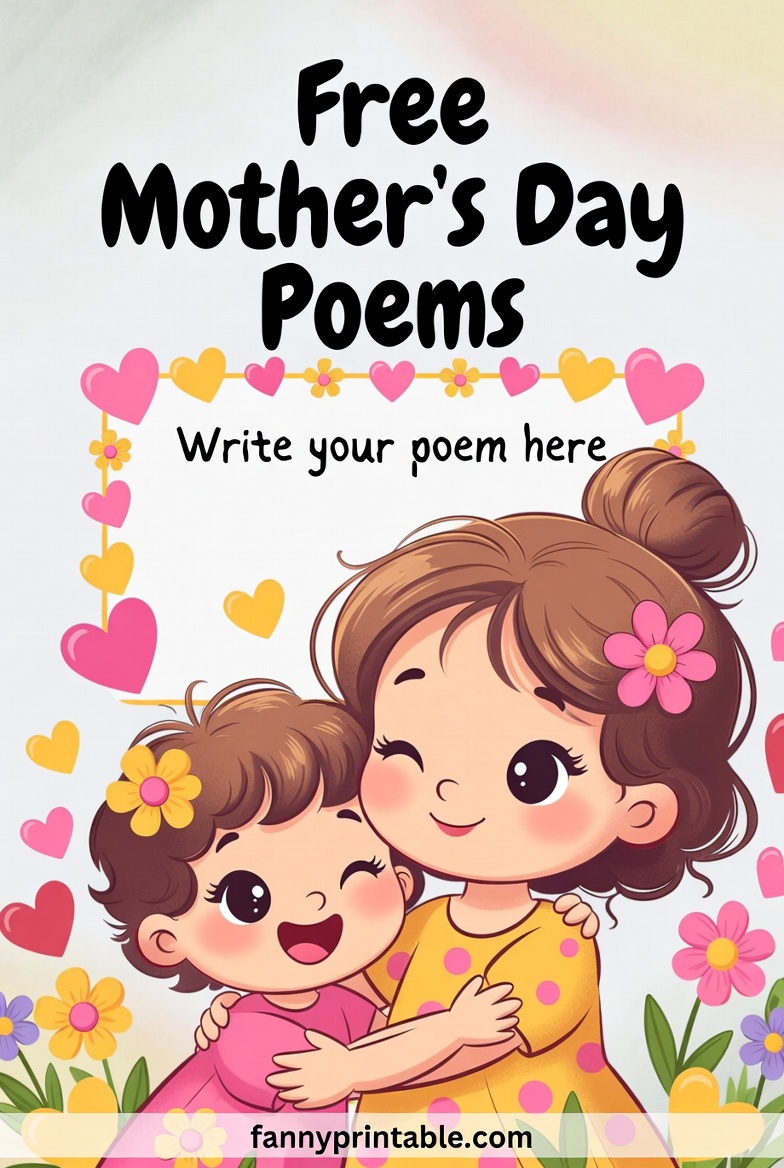 Free Mother's Day Poems - Fanny Printable (3)