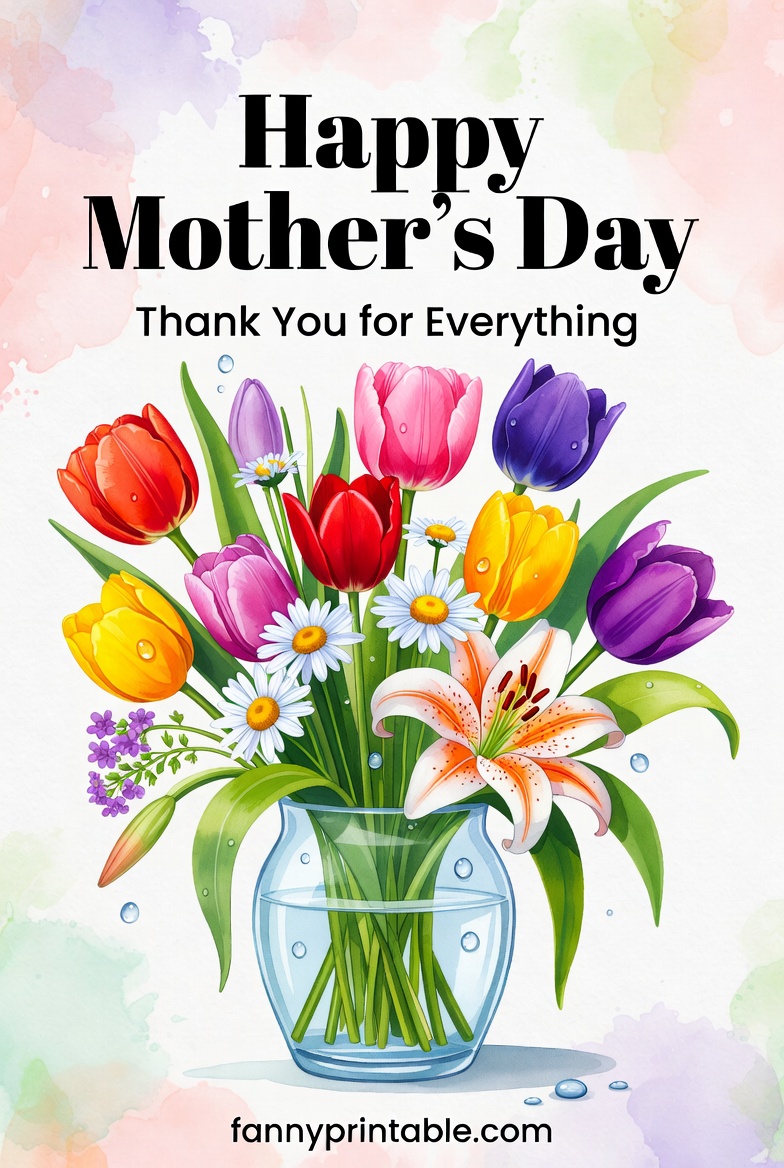 Free Mother's Day Printable - Fanny Printable (4)