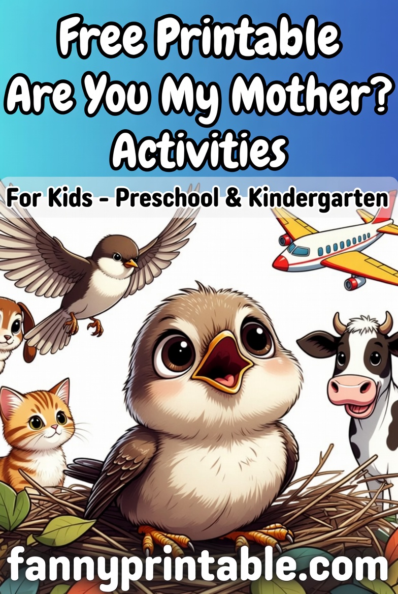 Free Printable Are You My Mother Activities (1)