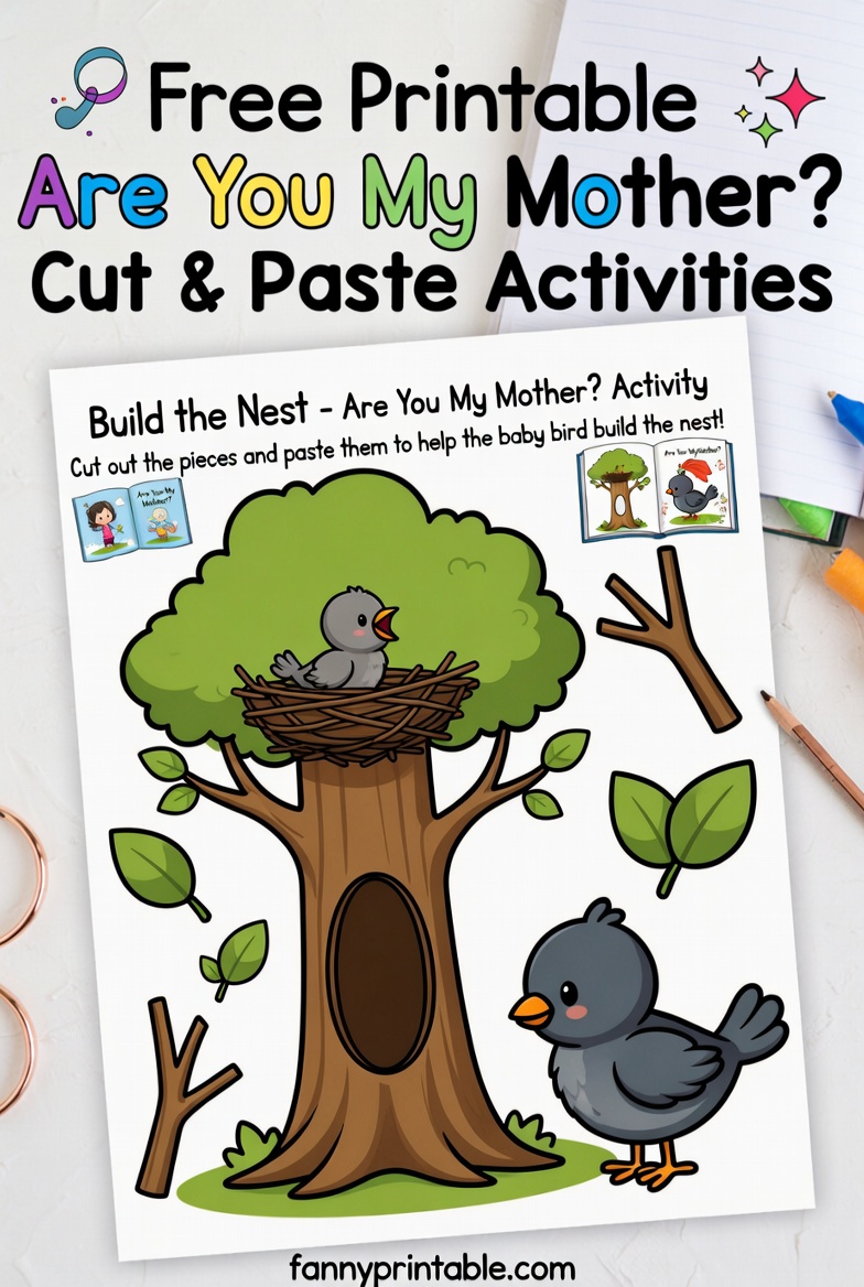 Free Printable Are You My Mother Activities (4)