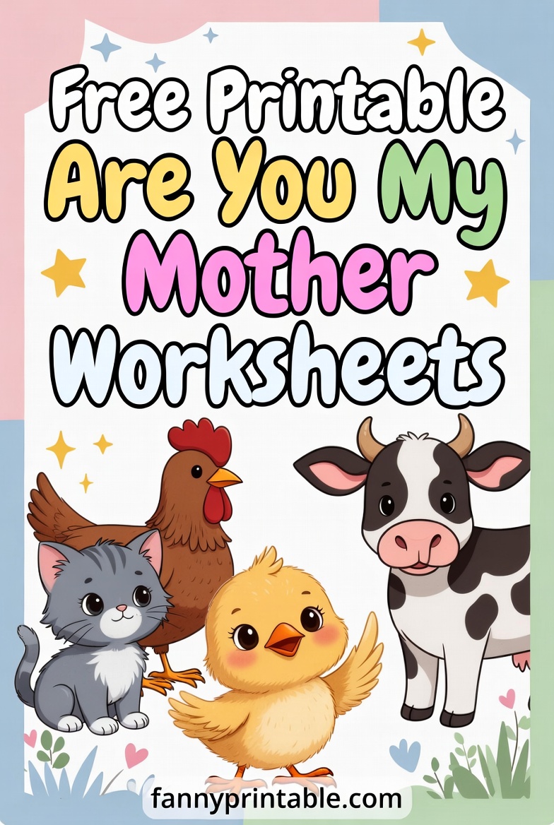 Free Printable Are You My Mother Worksheets (1)