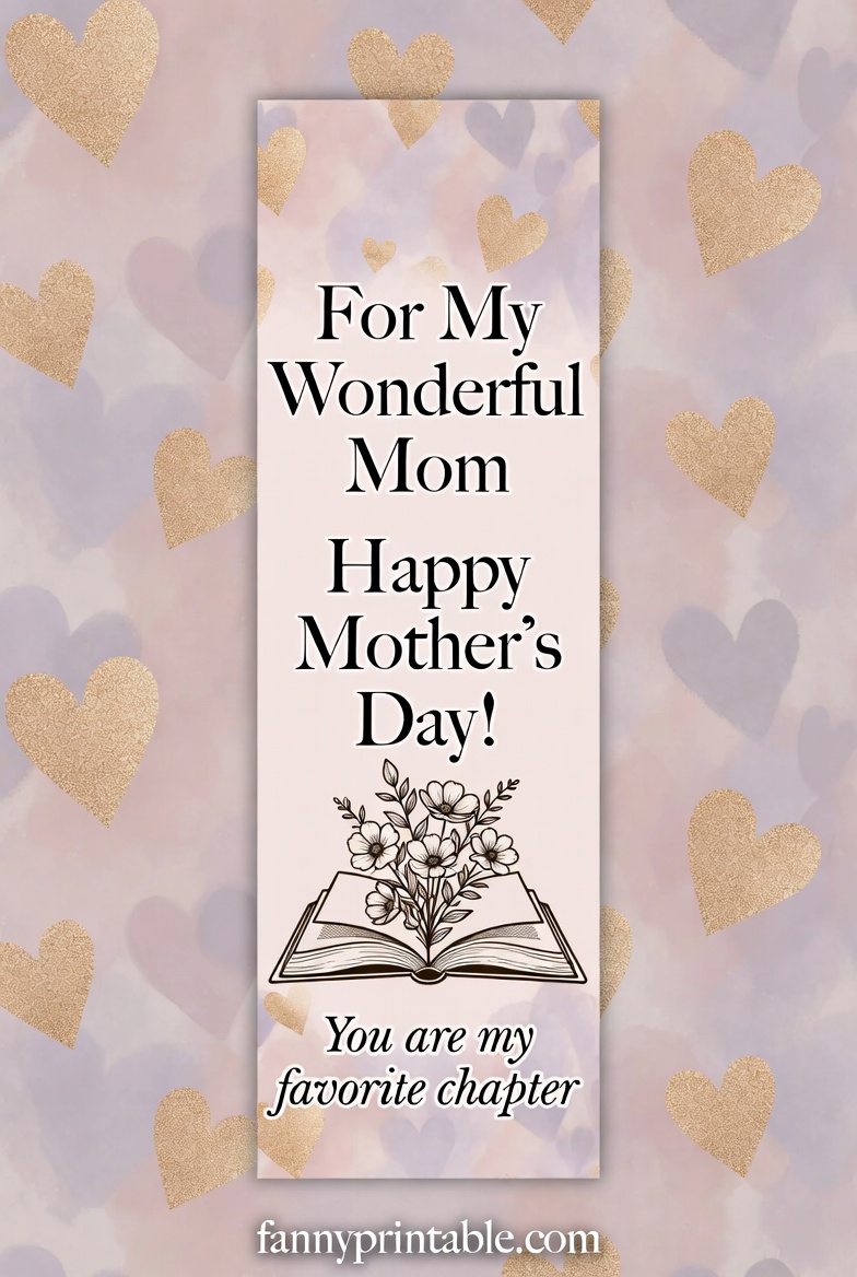 Free Printable Bookmarks For Mother's Day (3)