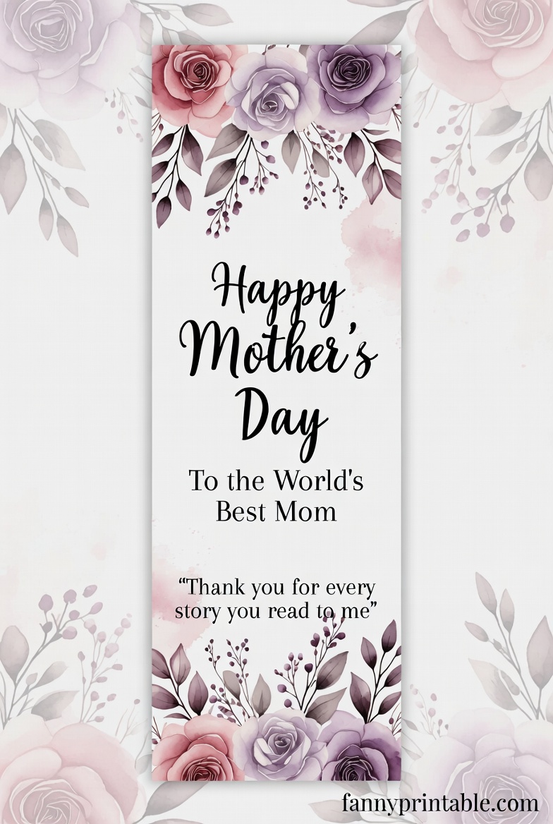 Free Printable Bookmarks For Mother's Day (4)