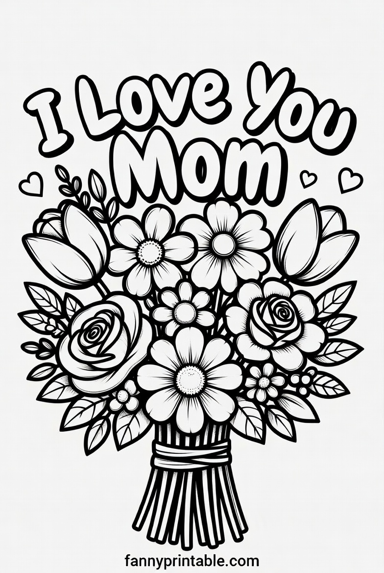 Free Printable Coloring Pages For Mother's Day (3)