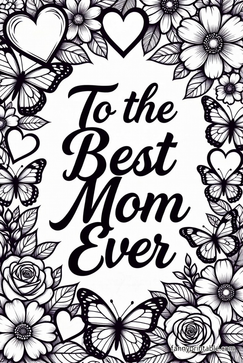 Free Printable Coloring Sheets For Mother's Day - Fanny Printable (4)