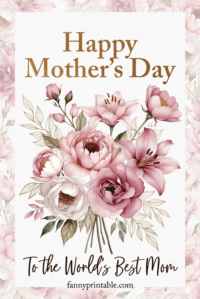 Free Printable For Mother's Day Card (1)