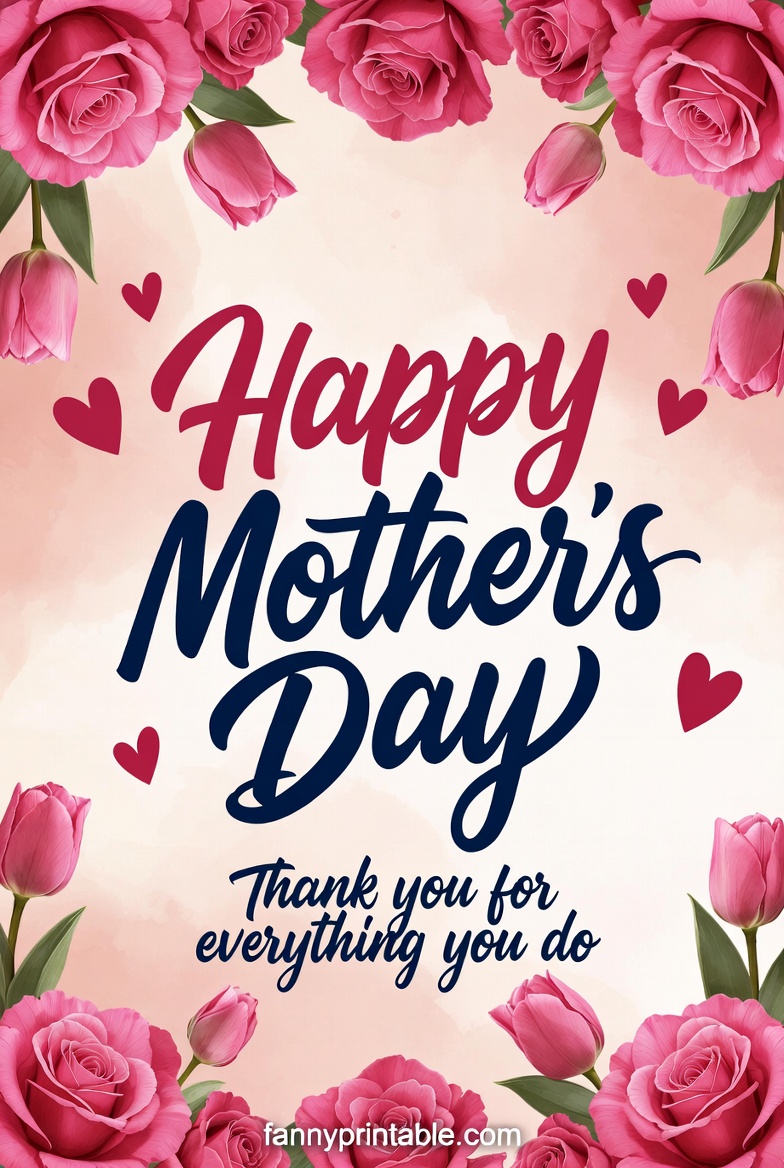 Free Printable Happy Mother's Day (2)