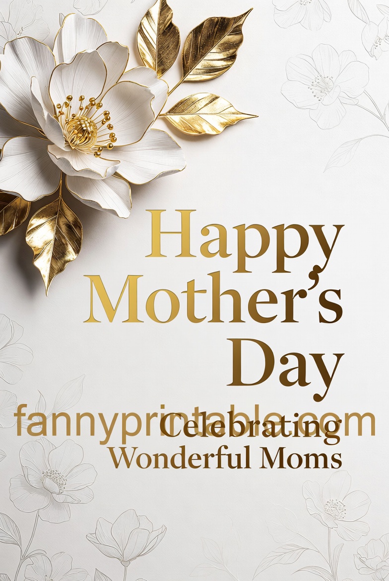 Free Printable Happy Mothers Day 3 Free Printable Happy Mother's Day (3)