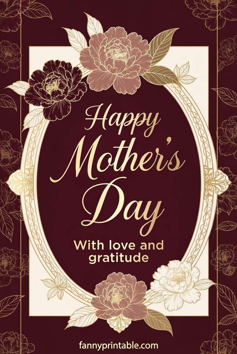 Free Printable Happy Mother's Day Card (4)