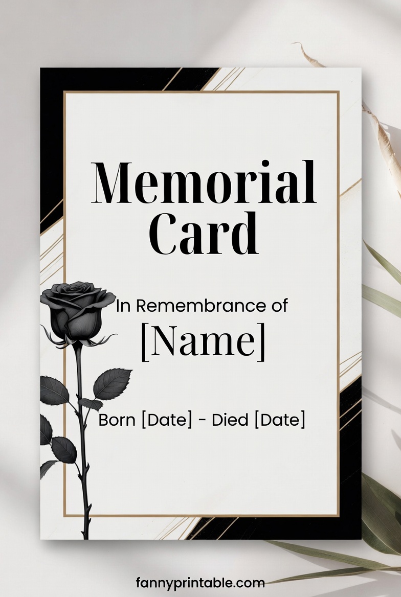Free Printable Memorial Cards For Funeral - FannyPrintable.Com (3)