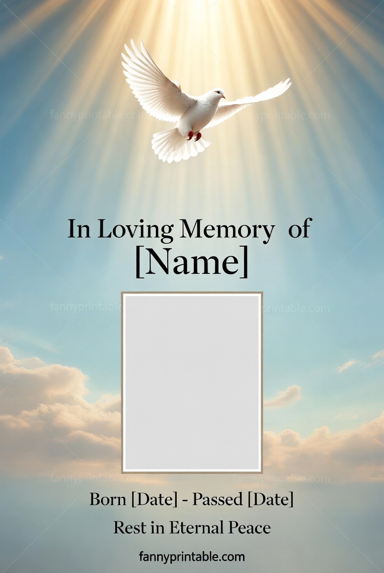 Free Printable Memorial Cards For Funeral - FannyPrintable.Com (4)