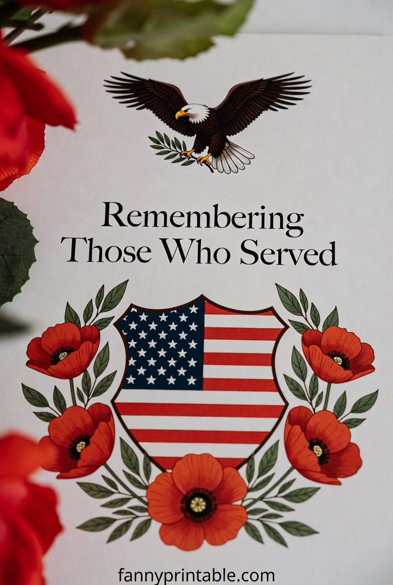 Free Printable Memorial Day Cards FannyPrintable.Com 2 Free Printable Memorial Day Cards - FannyPrintable.Com (2)