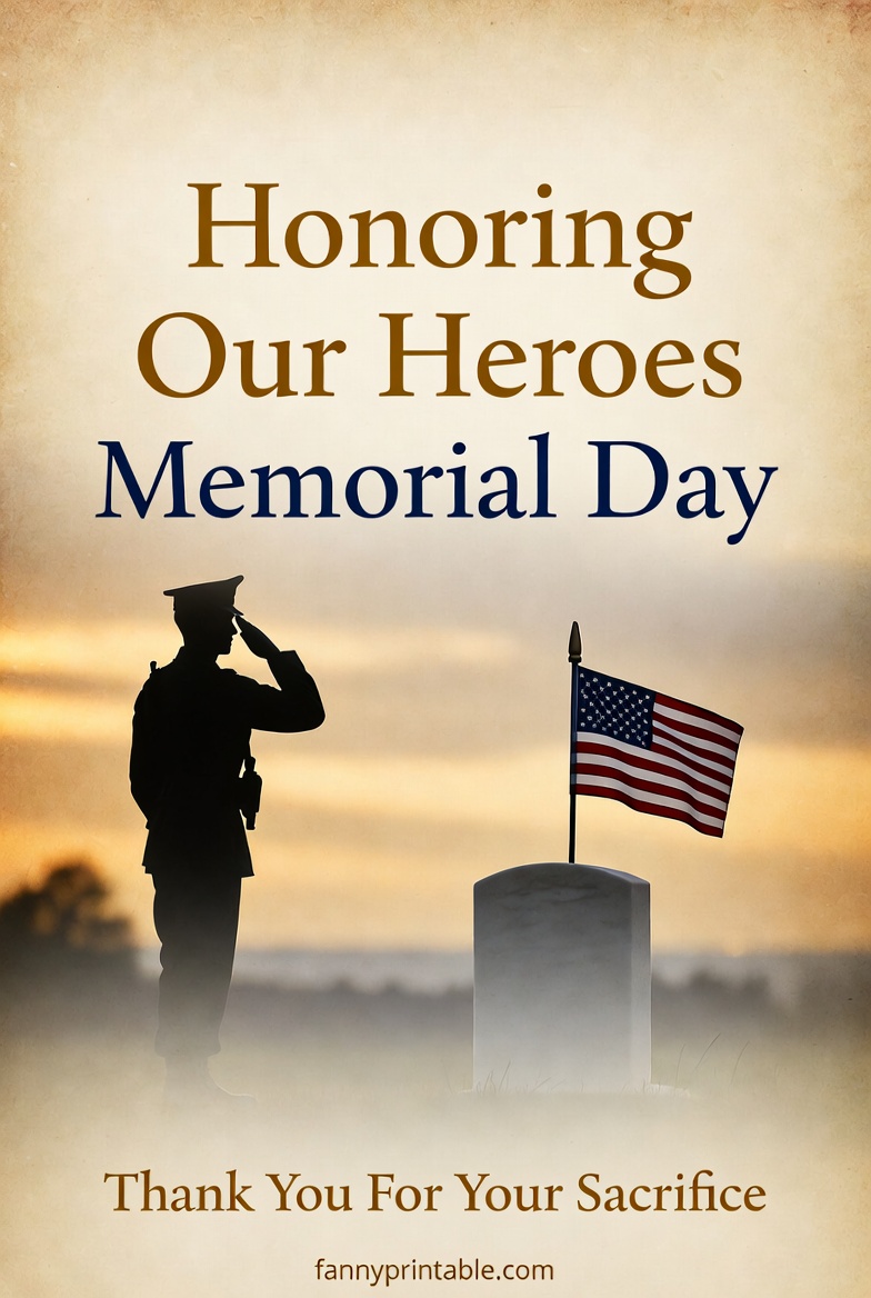 Free Printable Memorial Day Cards FannyPrintable.Com 4 Free Printable Memorial Day Cards - FannyPrintable.Com (4)