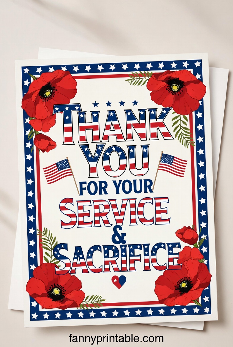 Free Printable Memorial Day Crafts - FannyPrintable.Com (4)