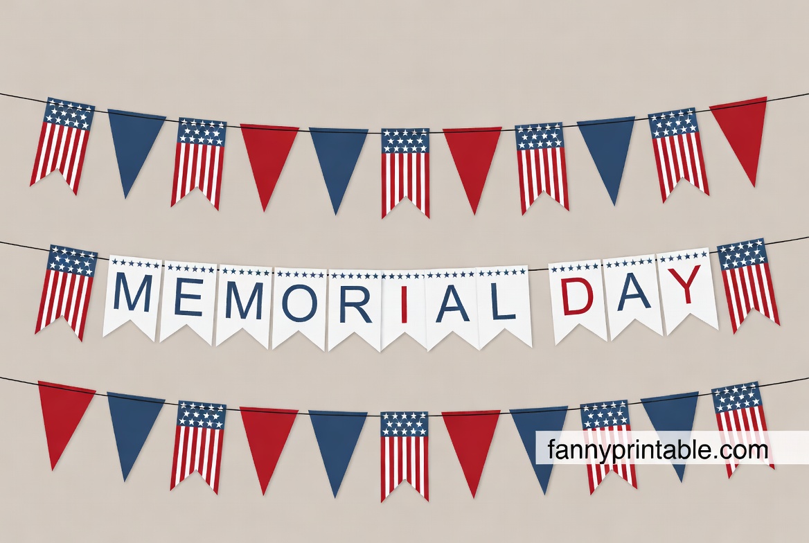 Free Printable Memorial Day Decorations - FannyPrintable.Com (3)