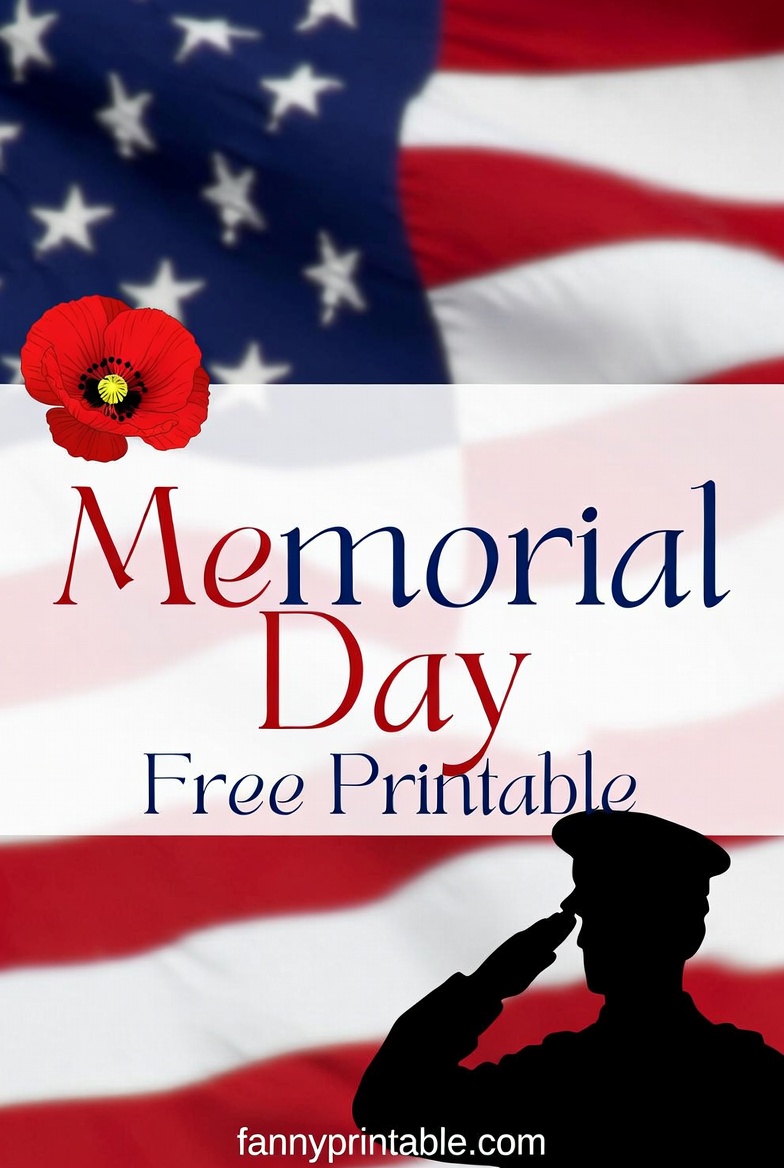Free Printable Memorial Day - FannyPrintable.Com (1)