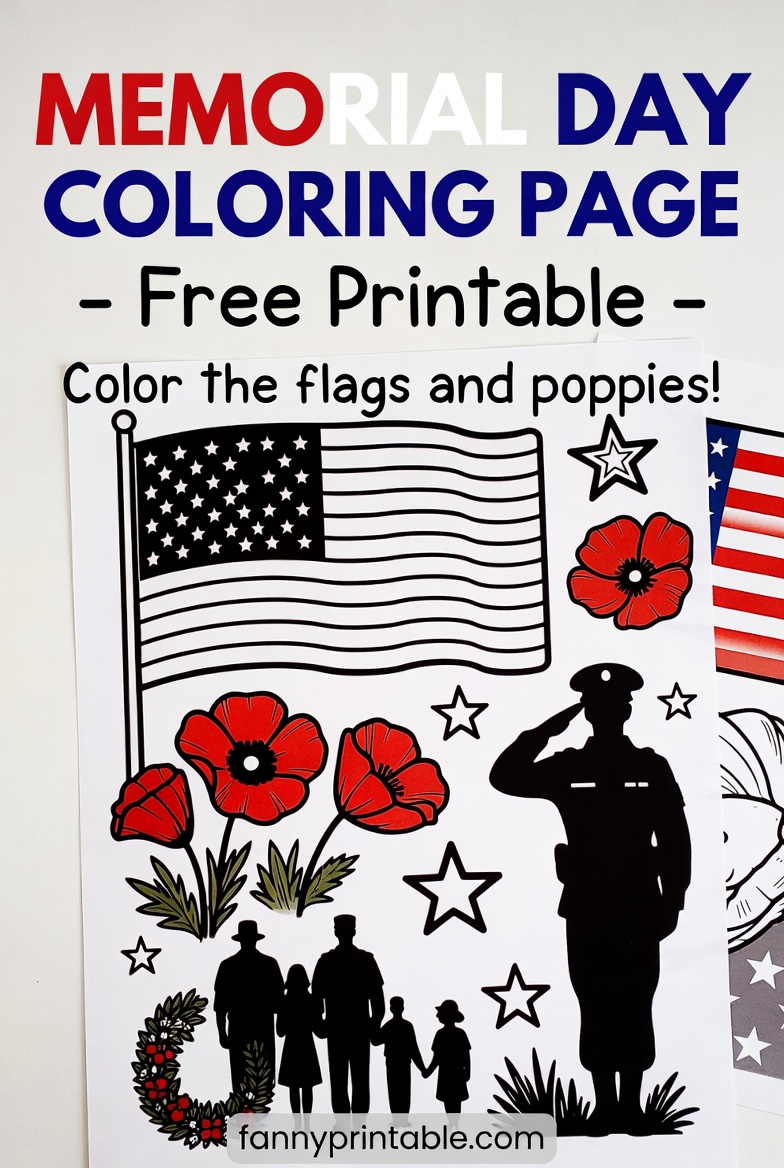 Free Printable Memorial Day Games - FannyPrintable.Com (2)