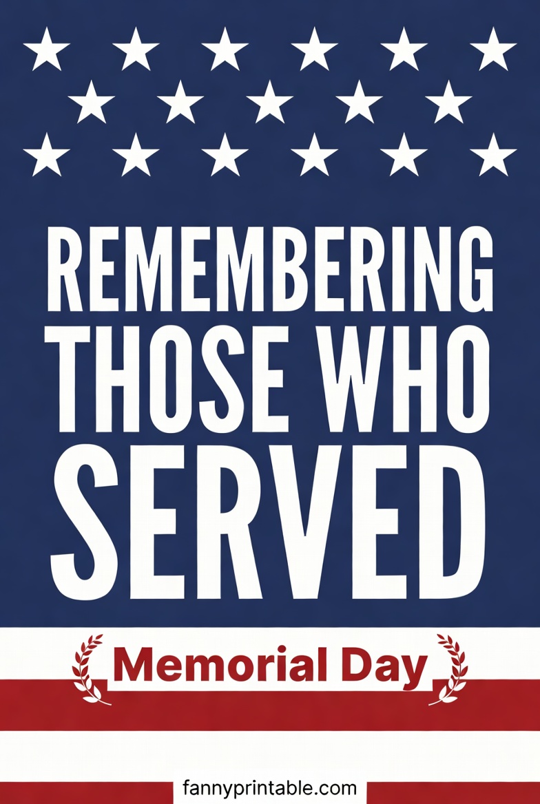 Free Printable Memorial Day Signs - FannyPrintable.Com (3)
