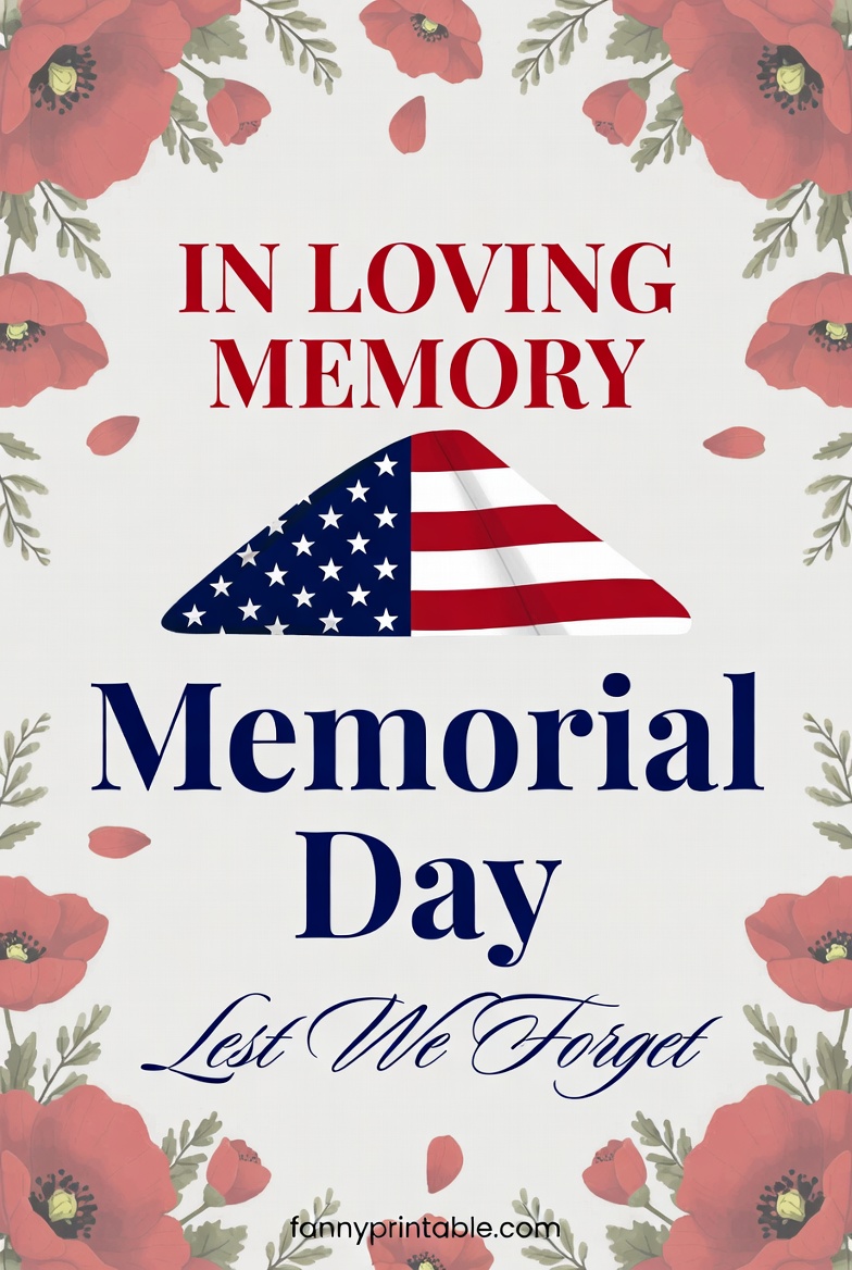 Free Printable Memorial Day Signs - FannyPrintable.Com (4)