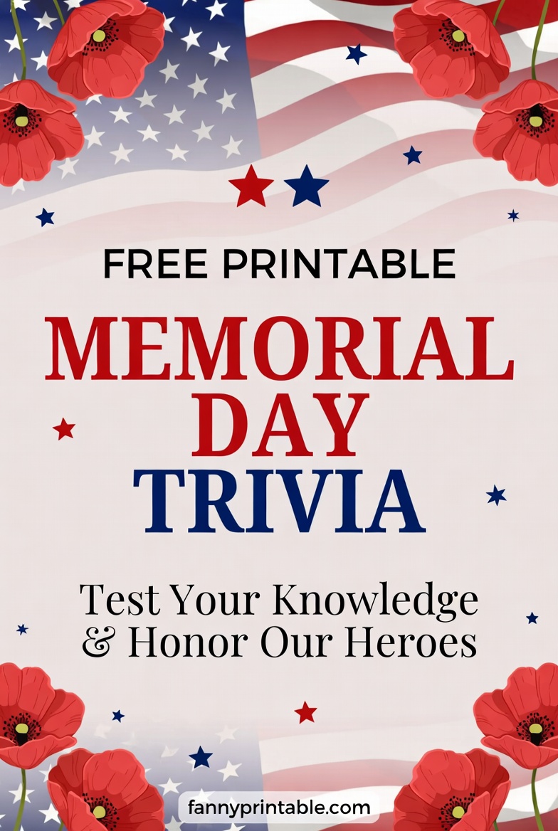 Free Printable Memorial Day Trivia - FannyPrintable.Com (1)