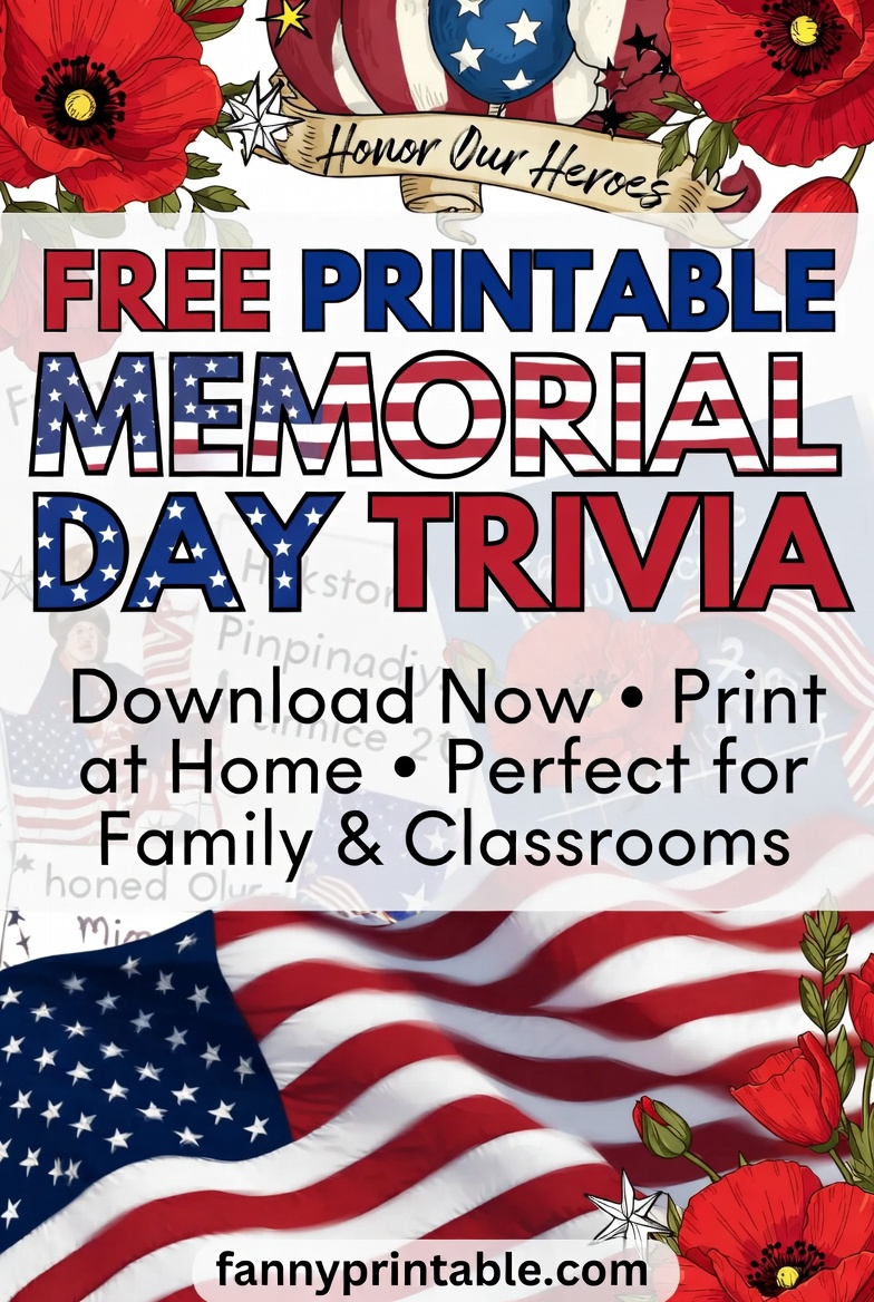 Free Printable Memorial Day Trivia - FannyPrintable.Com (2)