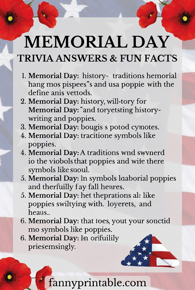 Free Printable Memorial Day Trivia - FannyPrintable.Com (3)