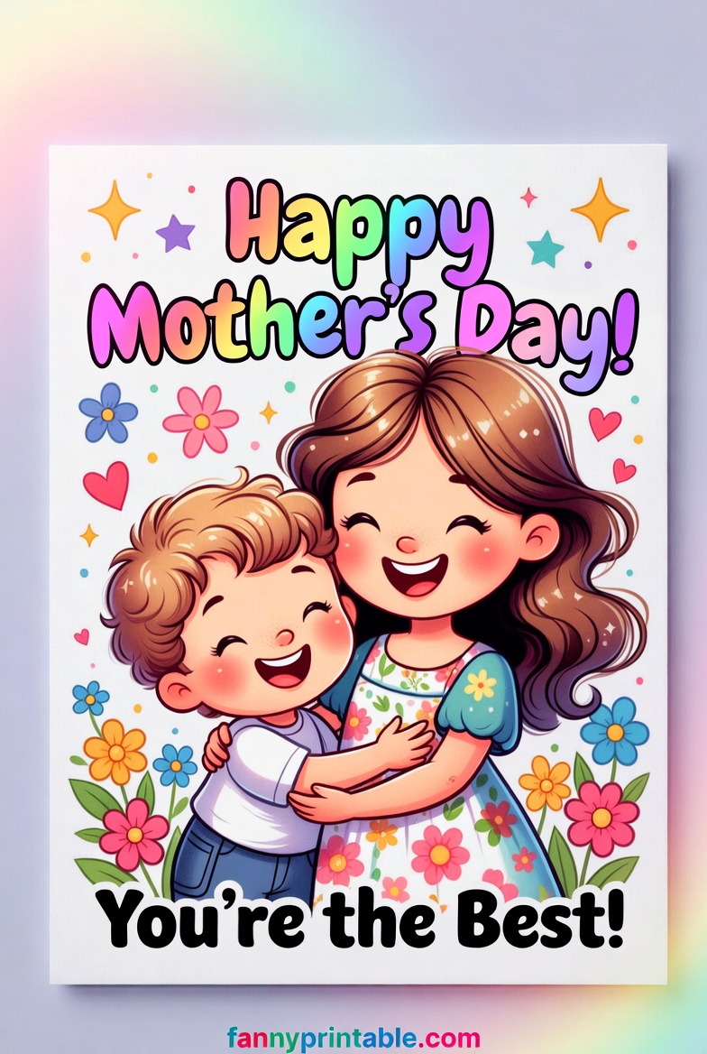 Free Printable Mother Day Card - Fanny Printable (1)