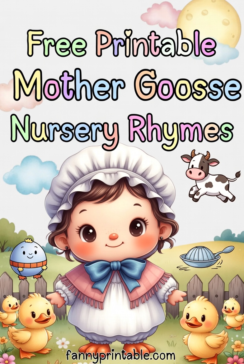 Free Printable Mother Goose Nursery Rhymes (4)