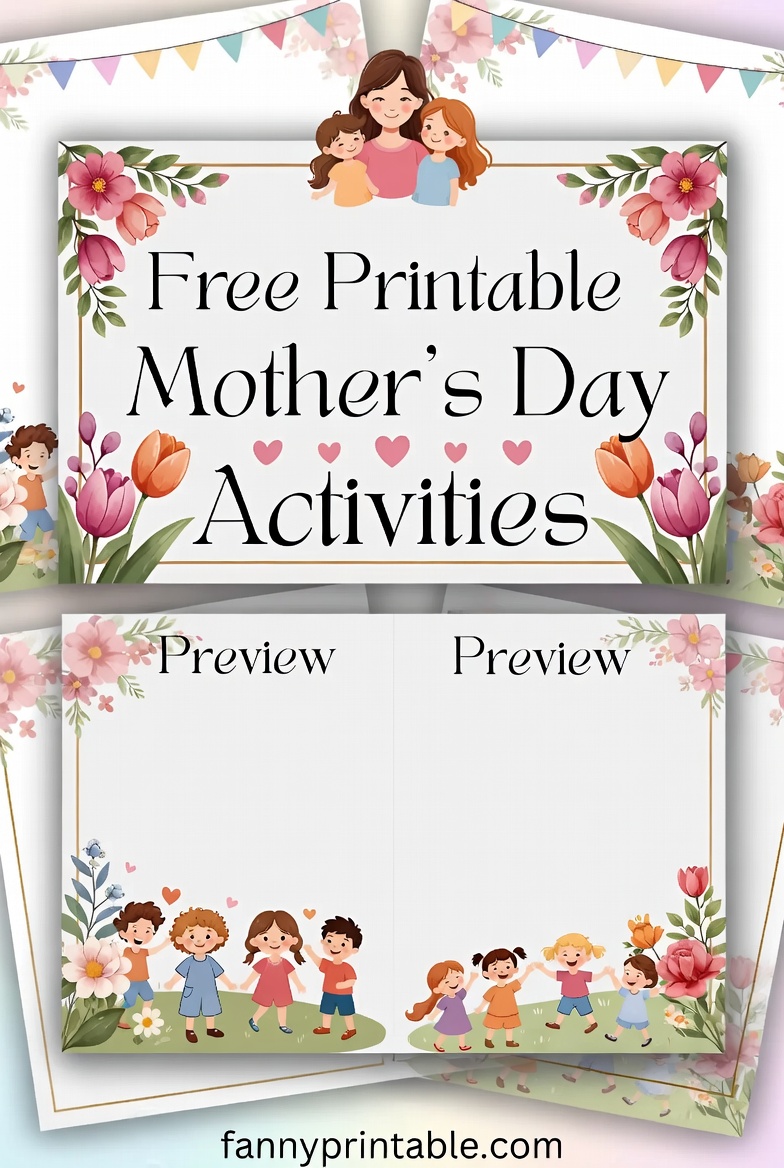 Free Printable Mother's Day Activities - Fanny Printable (2)