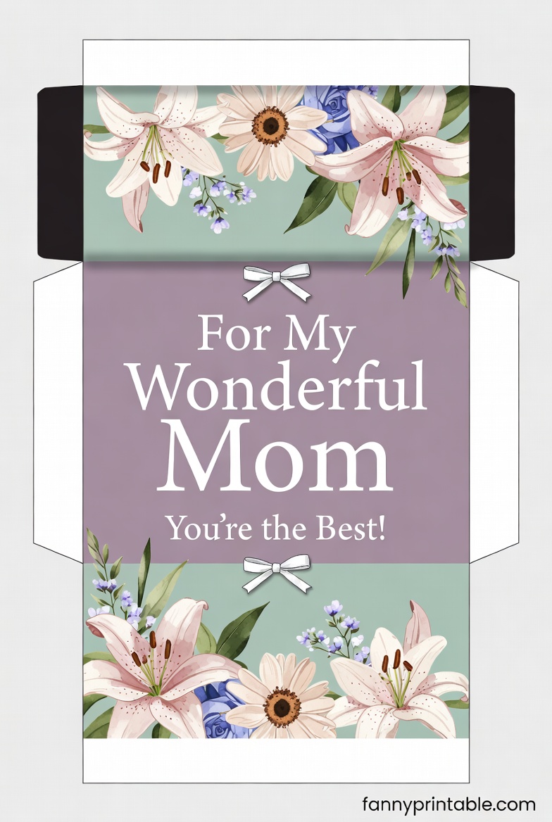 Free Printable Mothers Day Candy Bar Wrappers 4 1 Free Printable Mother's Day Candy Bar Wrappers (4)