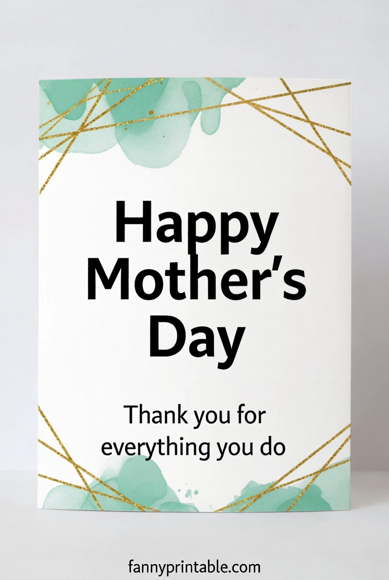 Free Printable Mother's Day Card For Adults (1)