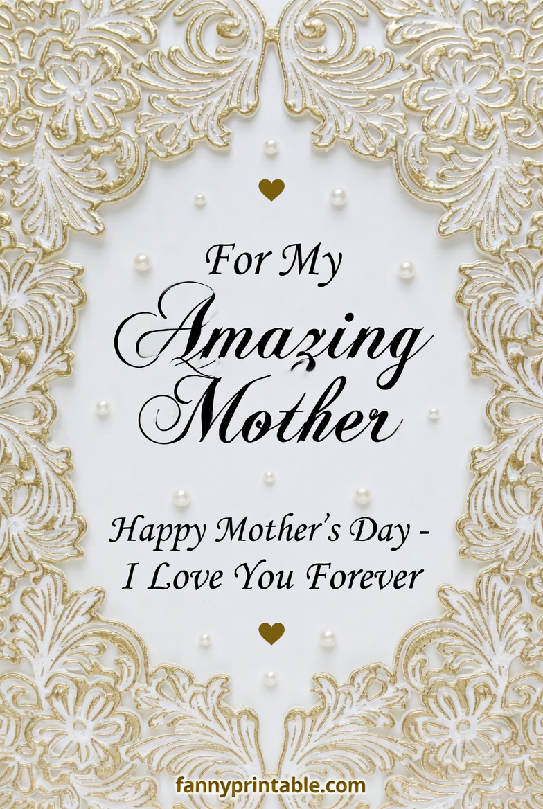 Free Printable Mother's Day Card For Daughter - Fanny Printable (1)