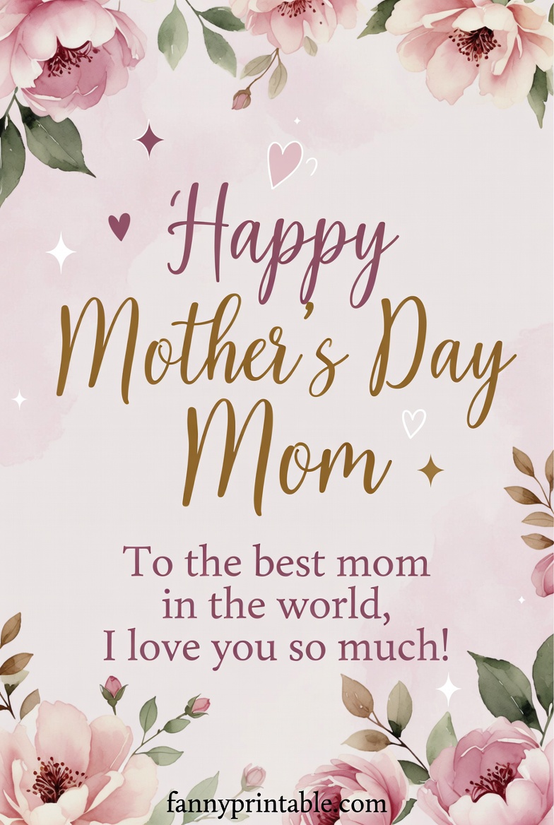 Free Printable Mother's Day Card For Daughter - Fanny Printable (2)