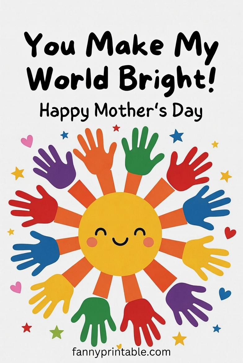 Free Printable Mother's Day Card For Kids - Fanny Printable (4)