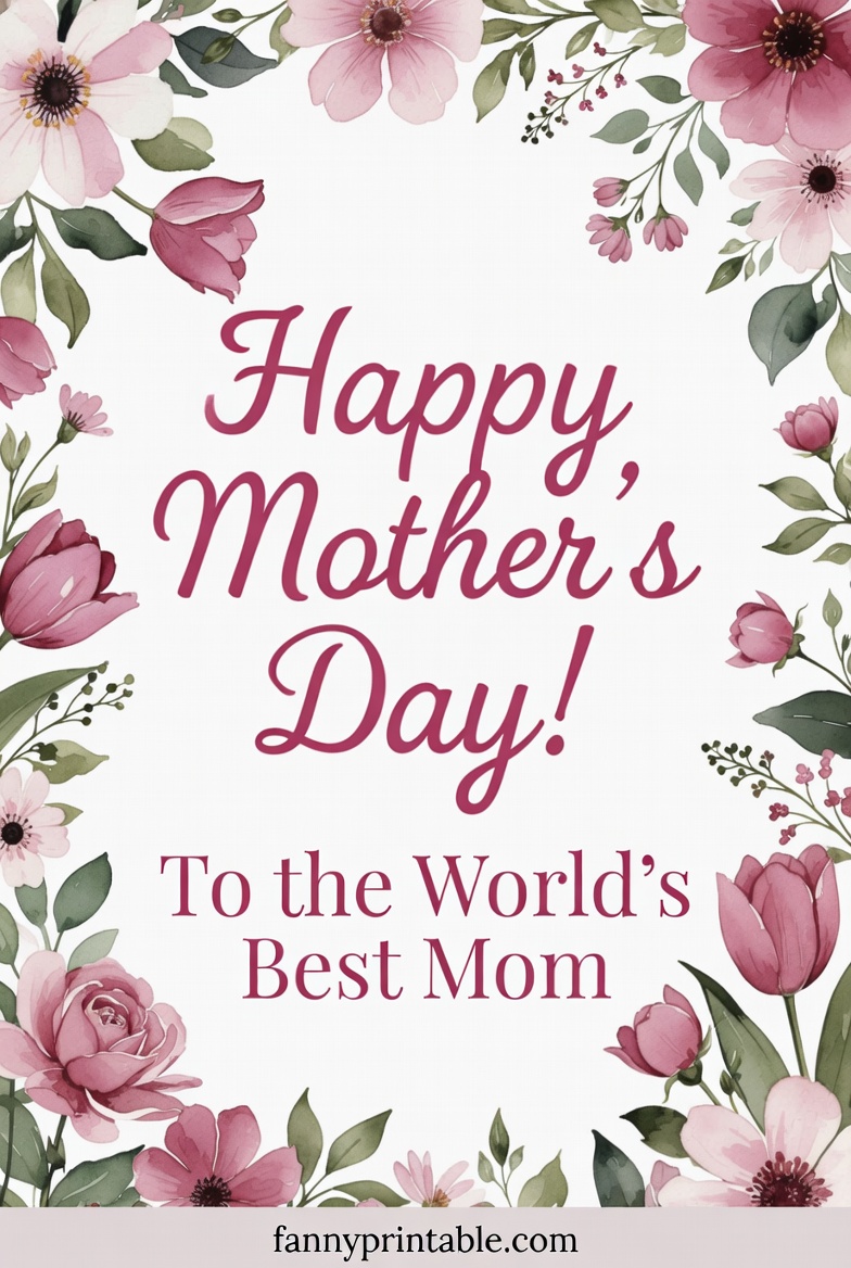 Free Printable Mother's Day Card Templates (1)