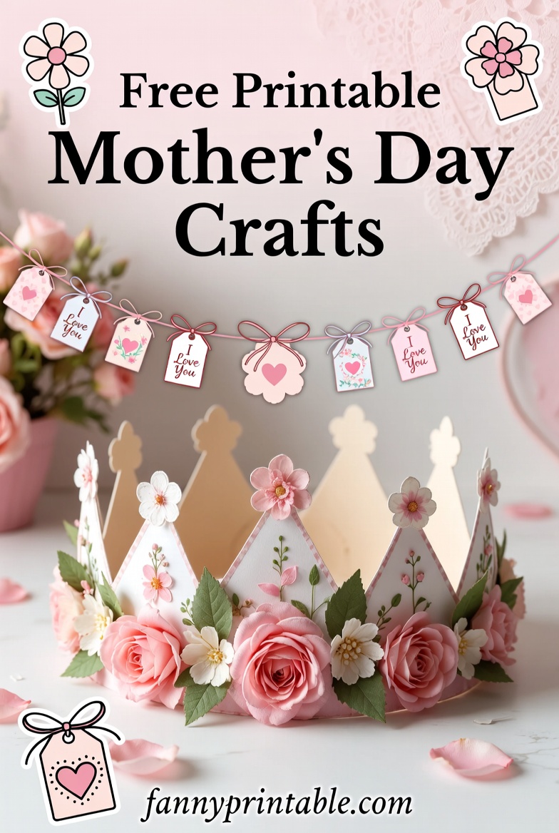 Free Printable Mother's Day Crafts - Fanny Printable (3)