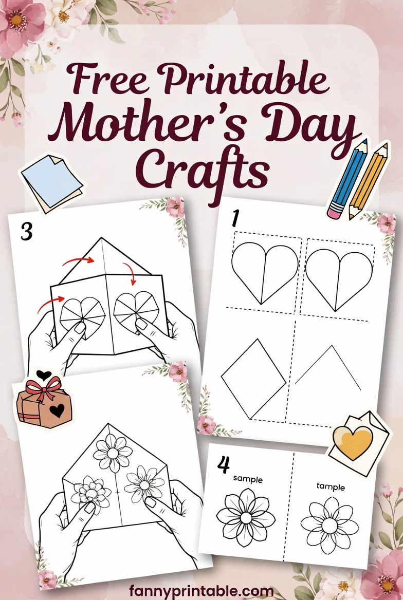 Free Printable Mother's Day Crafts - Fanny Printable (4)