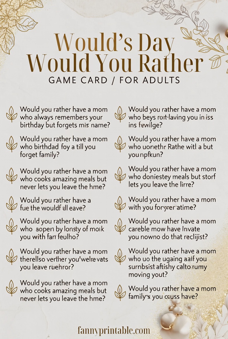 Free Printable Mother's Day Games For Adults (3)