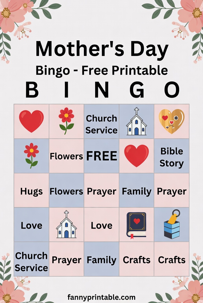 Free Printable Mother's Day Games For Church (1)
