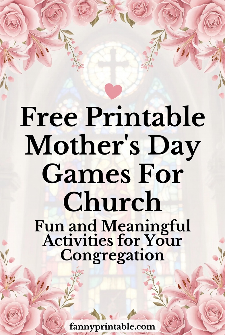 Free Printable Mother's Day Games For Church (2)