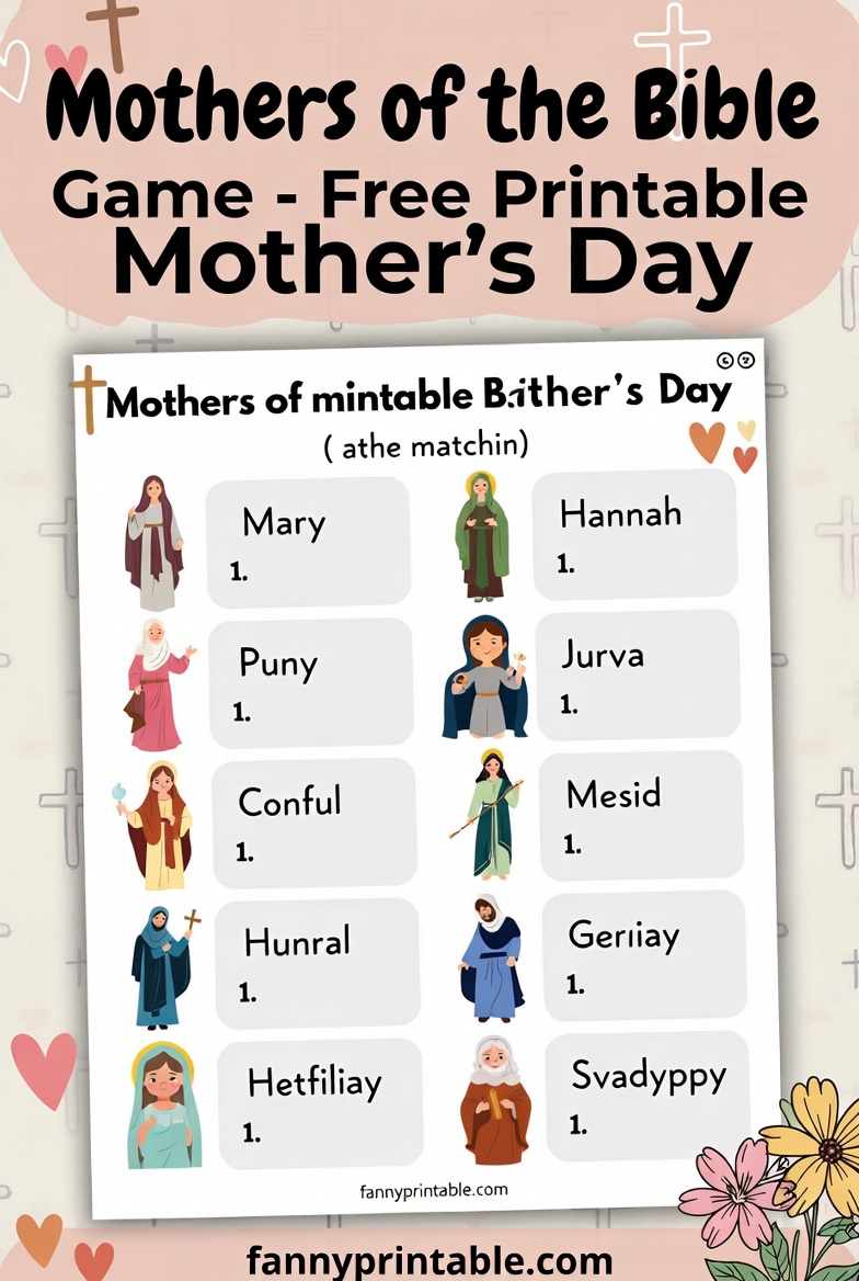 Free Printable Mother's Day Games For Church (3)