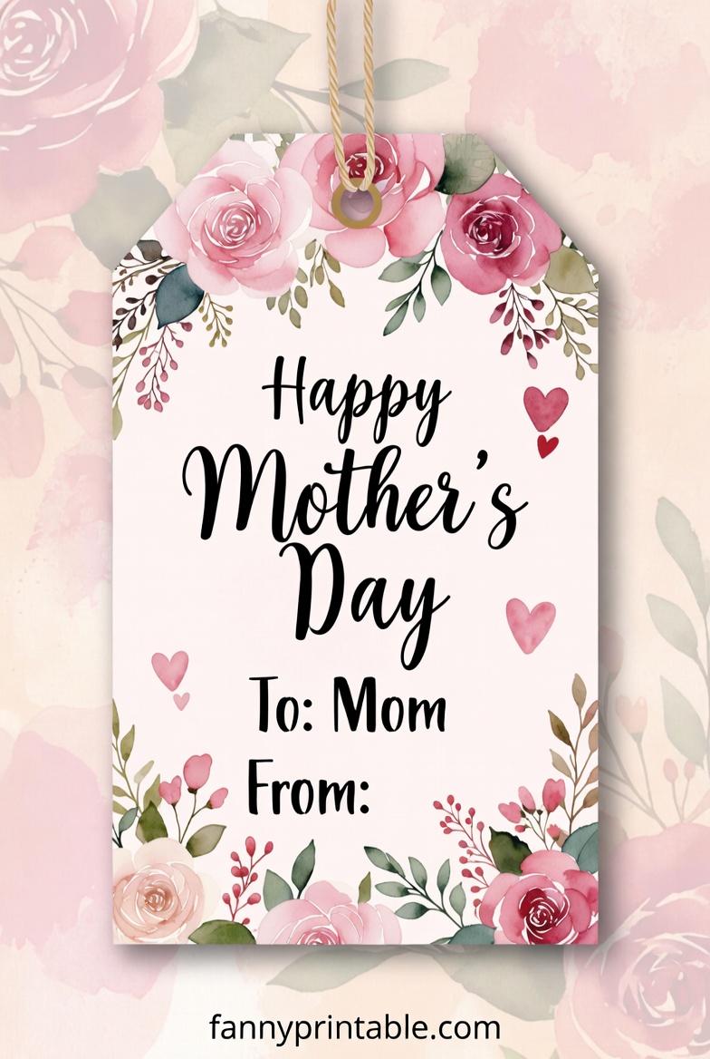 Free Printable Mother's Day Gift Tags (2)