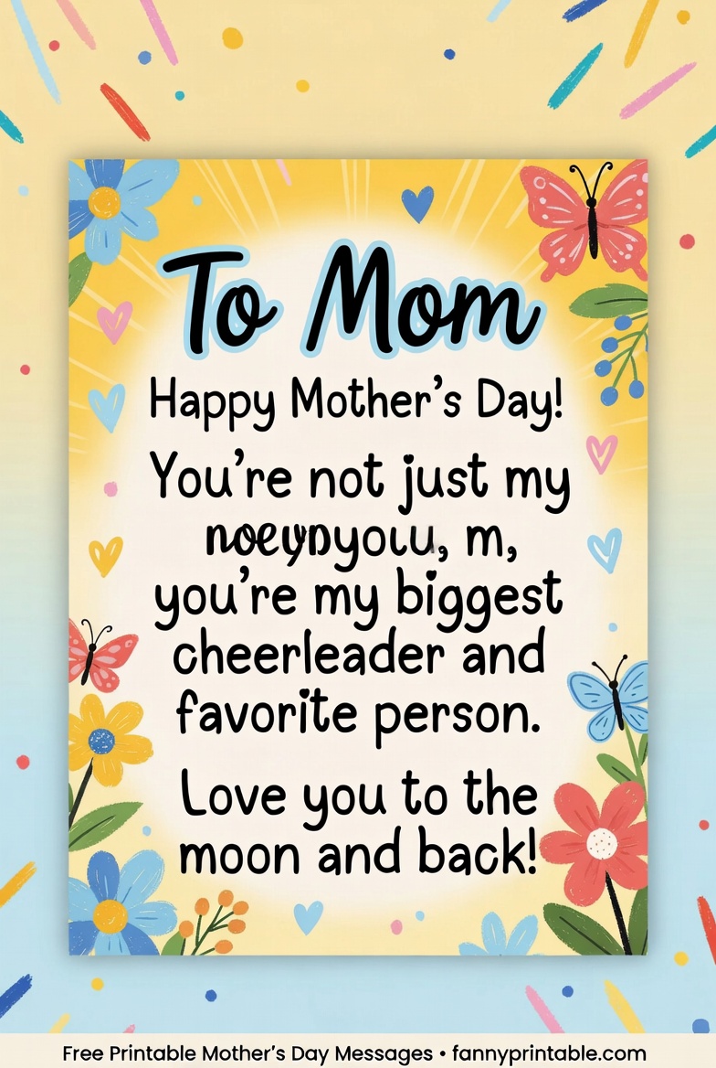 Free Printable Mother's Day Messages - Fanny Printable (3)