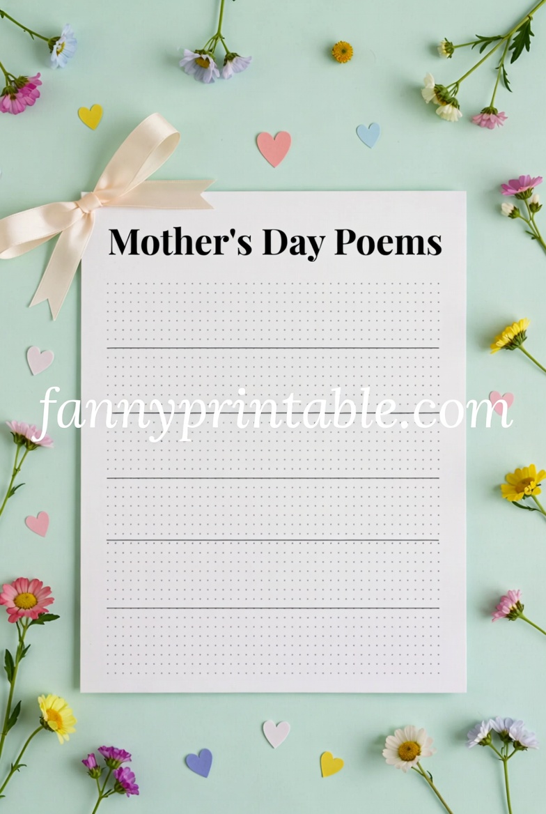 Free Printable Mother's Day Poems - Fanny Printable (2)