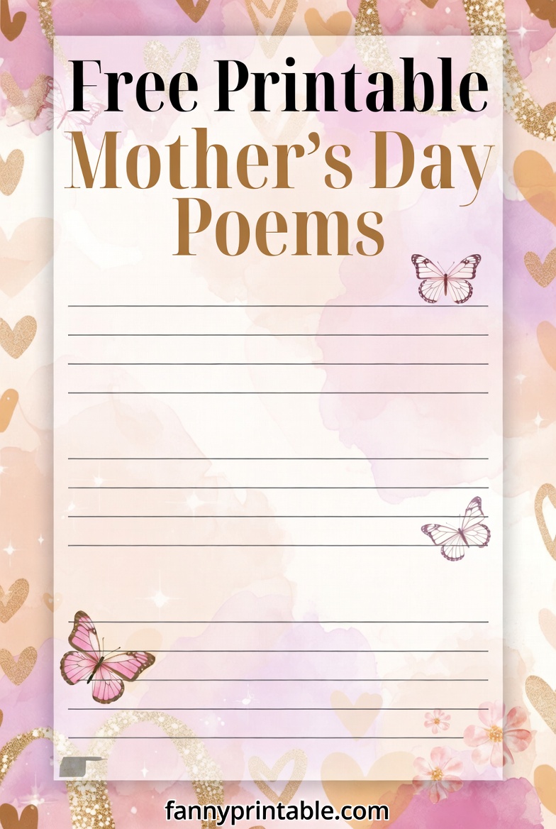 Free Printable Mother's Day Poems - Fanny Printable (4)
