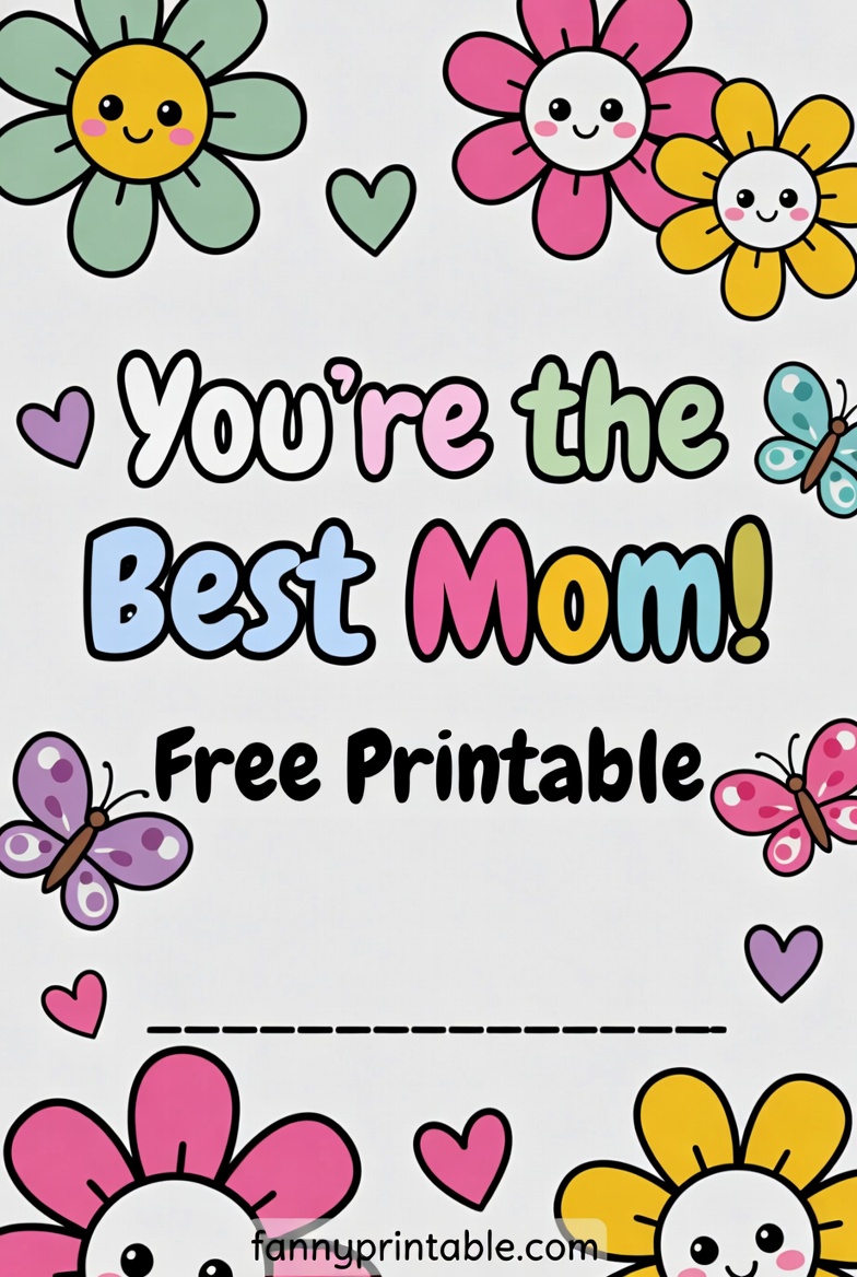 Free Printable Mother's Day Printable (3)