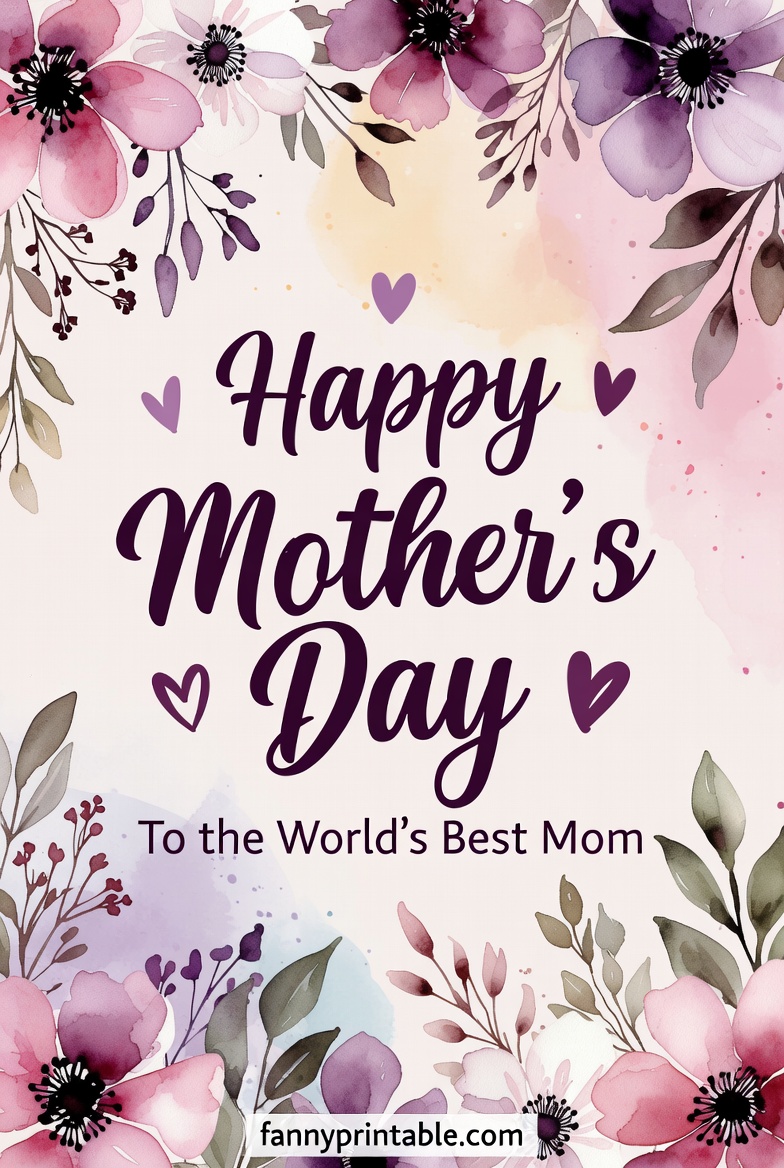 Free Printable Mother's Day Printable (4)