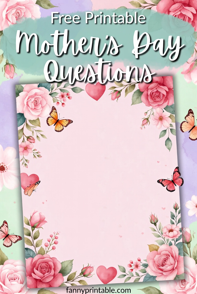 Free Printable Mother's Day Questions - Fanny Printable (1)