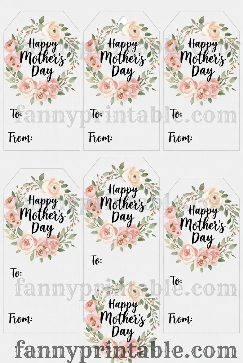 Free Printable Mother's Day Templates - Fanny Printable (4)